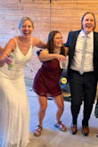 I ordered two dresses from Lulu's and fell in love with both of them and for the price I was able to justify keeping both of them! I wore this dress as my reception dress and it was so comfortable for dancing and I felt like I still looked bridal without being in a long gown. I didn't have to alter this dress at all and it fit perfectly! - Polley H.
