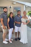 This dress was a hit at my engagement party!!! It was comfortable flowy and beautiful! NOTE: I am 5'3" and I wore 3.25-inch heels and the length was perfect. - Stephanie