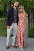 Love love love this dress! Received many compliments as well! The only downside is that the top button wouldn't stay, every time I took a breath it would come undone. This picture is without the button because I just gave up on it. Doesn't change my 5 star review though. - Amber P.