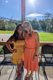 I loved this dress!!! I wish I had bought every single color while on sale. The satin material made me nervous because of wrinkles and sweating. I chose this dress over another LuLu dress because it was cooler and this mustard color was off the charts. My son approved and I had to go with it. Now, back to my concern with sweating...... It was an outdoor wedding and it didn't take long before I had boob sweat all over my dress. A few beers and I didn't care anymore;). It was stunning. - Tracy W.