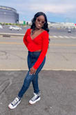 Such a beautiful top, I got so many compliments on it! It just made my skin popped! - Stacey W.