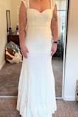 We have an elopement planned for 09/2023 & I was hesitant to buy without tryin it on first but I thought what's the worst that can happen......I loose $17! I am so over the moon happy that I got it! - Kari S.