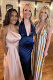 Loved this dress so much!! I am short so I had to have the length brought up as usual but also had to have the halter top shortened so I could keep my boobs in. Again I am short so I have to have things altered a lot. The dress was so beautiful and great quality! - Vanessa A.