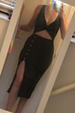 I ordered this for a bachelorette party when I thought we'd all be wearing black at night. That wasn't the case, but I kept this dress anyways because I adore it! It's well-made, flattering, and super comfortable. The top is supportive enough (for me) to not wear a bra, which I love. I haven't worn this out yet but I'm excited! Highly recommend this LBD. - Devin S.