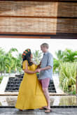 I absolutely love this dress! Perfect tropical, warm climate dress to wear. I wore it for my engagement photoshoot in Fiji and it was beautiful. I'm short so I naturally had to get it hemmed, but it was well worth the purchase. - Daovina N.