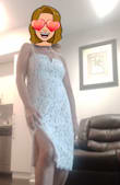 It's beautiful and elegant, I'm just a little big in the waist - Florangel D.