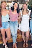 Perfect in between a straight leg and a mom jean. Still hugs the hips! - Cassie F.