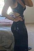 It is very beautiful and sequence. Fits like a glove. Beautiful! - Allison A.