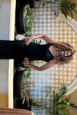 The dress is elegant and class. I normally wear a large in Lulus but I needed a medium. Actually could have worn a small as the gown runs large. I tried but couldn't get the picture to flip upward. - Jacqui M.