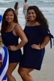 Loved this dress for pictures on the beach. I'm short and this dress was a bit too short for me. Material wrinkles easily but the overall fit is great and it's adorable - Emily A.
