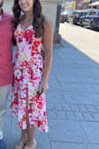 I bought this dress last minute for a wedding this summer. I wasn't sure how it would look because there weren't any reviews yet, but I'm so glad I bought it! I received a bunch of compliments and it's super comfortable to dance in. - Aubrey T.