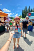 This was such a cute shirt!! I loved it. You can't really wear a bra with it and I thankfully had some nude colored pasties that worked well under it. - Mariah A.