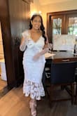 Wore this dress for my bridgerton themed bridal shower and it was absolutely perfect! Everyone complimented me on it. So happy with my purchase! - Pawanjot S.