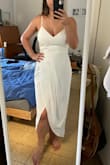 The fabric is of high quality and the dress looks super nice!
Needs to be ironed. - Noga B.