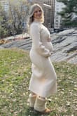 Absolutely love this dress! It was perfect while pregnant in New York. It kept me warm but cute at the same time! - Haley J.