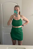 I'm a big green fan and this set is just too fun! I wish the top was a little more supportive but besides that, I have no complaints! - Haley J.