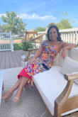The material is of great quality. I received so many compliments wearing this dress! - Jennifer R.