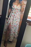 This is now my favorite dress! I love it so much! It's comfortable, beautiful and flattering, I received many compliments on this dress. - Iris A.
