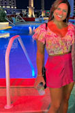 Fits perfectly, comfortable, and looks super sharp. I got a ton of compliments. Shorts in pic are Lulus as well. - Lindsey S.