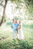 This dress is just as beautiful and feminine in person as it is in the photos! I got a small and it fit perfectly! Beautiful dress for my anniversary photos! - Ashley F.