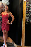 Love this dress, the color and style are perfect. I wore it for a bridal shower. It was flattering and pretty! - Brittany R.