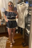 Love this romper. Very comfy. I can't wait to wear our for some daytime bachelorette festivities! - Tiffany B.