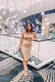 I bought this for my Vegas trip back in March. I finally got to wear it to see Katy Perry in Vegas I was in love. I didn't want to take it off!! Hugs you in all the right places - Blanca G.