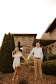 Super flattering and classy! Was the perfect dress for my engagement pictures! - Carlsey B.