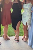This dress is amazing!!! I wore it to a wedding and got many compliments. The fabric is stretchable and comfortable. - Raisa Z.