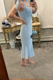 Wore to my son's baptism and it was such a classy, girly style. I love this dress. Perfect fit with adjustable straps. - Kiera S.
