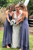 My daughters/bridesmaids looked wonderful in this dress. The fit was perfect for both of them. They said they were comfortable and would wear them again! Thank you Lulus! - Sheryl W.
