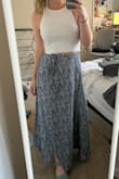 Excellent thin and breezy fabric, the slit is easily hidden for a more modest appearance. Great quality and super cute! - Hillary J.