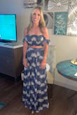This two-piece dress is just beautiful! Wore this at the beach and got several compliments! The only reason I gave four stars was bc the zipper broke when I tried it on. It got stuck. I just felt an outfit of this quality and price shouldn't do that. I loved it so much and luckily my momma was able to take the zipper out and put in a new one. Had she not been able I would have had to send it back and wait for Lulus to send me a new one. I'm hoping that was just mine and hadn't happened to other people. - Meshell S.
