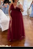 I bought this for my daughter's wedding everyone was crazy with the dress...looks and fit beautifully - Iveliz S.