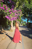 It was very comfortable and the color that I purchased was very beautiful. The back design is very nice - Anjita T.