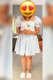 I bought it for my sister. She looked cute as a button. Love the look, feel and fabric. - Sadhana K.