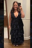 I bought this dress 2 days before a wedding and thought there was no way it would actually work but it did!! The dress was stunning and fit like a glove. The length was also perfect which was shocking since I'm so short! I can't recommend this dress enough!! - Melissa B.