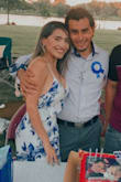 This dress is Absolutely stunning !! I love that it is a lightweight material . I wore it for my fiancés birthday party on a hot day and I felt super comfortable in it . I would definitely purchase again in a different color . - Dianabeth N.
