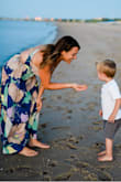 This was the perfect dress for a night on the beach and photographed beautifully for my family portraits! Brings in all the summer colors!! Elegant and comfy! You don't have to wear a bra either, which is a huge plus! I'd so, the sticky strapless backless ones work great. Definitely a summer staple! - Leah B.