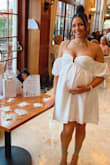 I wore this for my baby shower and it couldn't have been more perfect! Super comfy and flowy! It was just comfortable in every way! I received a ton of compliments! - Sierra M.