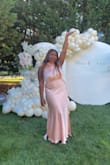 Wore this dress to my sisters wedding and it was absolutely stunning. The quality is really good and the fit was perfect. It looks good on all body types. - Hanah F.