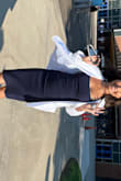 My daughter looked stunning with this dress, it fits her just perfectly and it was the perfect classic dress to wear to her White coat ceremony. - BERNARDA H.