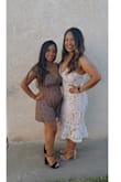 I instantly fell in love with this dress the only thing I wish it was tighter in the waist. - Erica R.