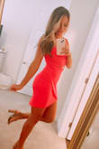 I love this dress so much. It's super flattering and it's a little stretchy too! It really made my curves pop and is so comfy. - Ashley M.