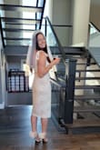 I wore these shoes to my bridal shower. I received so many compliments and they were a great dupe for a pricey designer variation I was considering They fit true to size and shipped to Canada very quickly. - Keisha J.