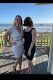 This dress is super cute and comfortable. It has a little stretch to it which is nice. Definitely need nude colored seamless underwear though. - Megan B.