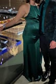 Wore this to a NYE event, many compliments on the elegance of the dress, fit like a glove! Be mindful of the fabric as mine got a run that couldn't be fixed&made me super sad. - Kelsey L.