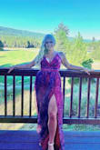 This is such a great dress, and I got several compliments at the wedding I wore it to. It's elegant and feminine. The waist is a little tight and it was slightly long on me, but I still loved it! - Lindzie A.