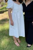 The mules were semi comfy, I love the neutral color. About the straps, they were a little tight but were still supportive. Overall they are versatile for any occasion. - Veronica L.