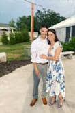 I got this to wear to a wedding. I read some other reviews saying if you're small in the chest area to size down and that's what I did! I usually am a B36 and the small fit perfectly there and everywhere else! - Bailey H.